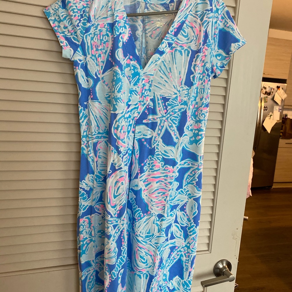 XS Lilly Pulitzer Amina Cap Sleeve Dress